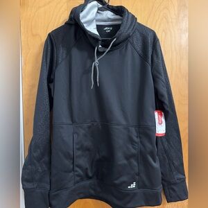 NWT BCG Black Embossed Hoodie Size Large